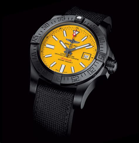 breitling avenger seawolf ii blacksteel|breitling seawolf avenger titanium review.